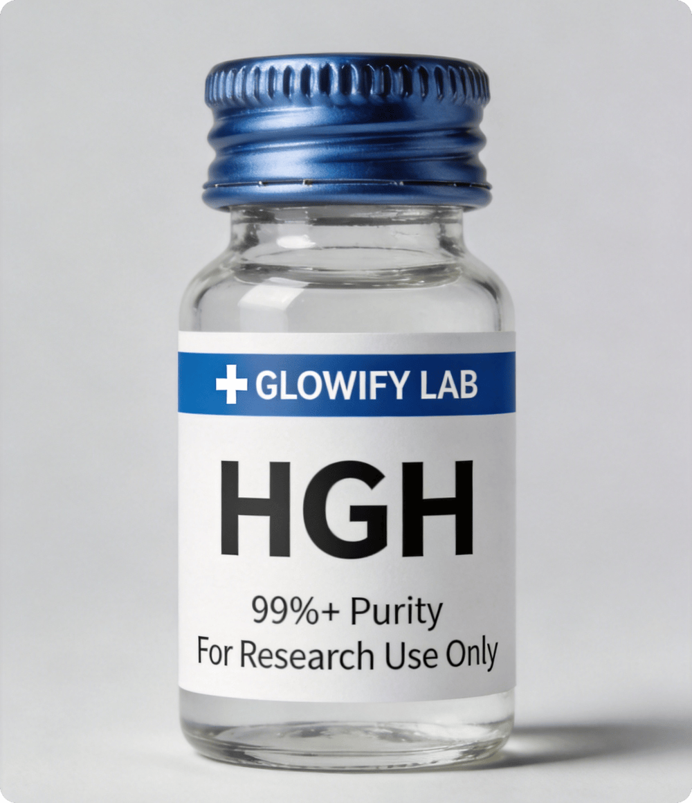HGH Fragment 176-191 research peptide vial