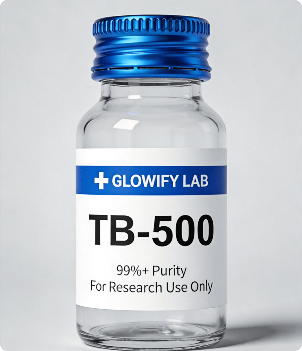 TB-500 research peptide vial