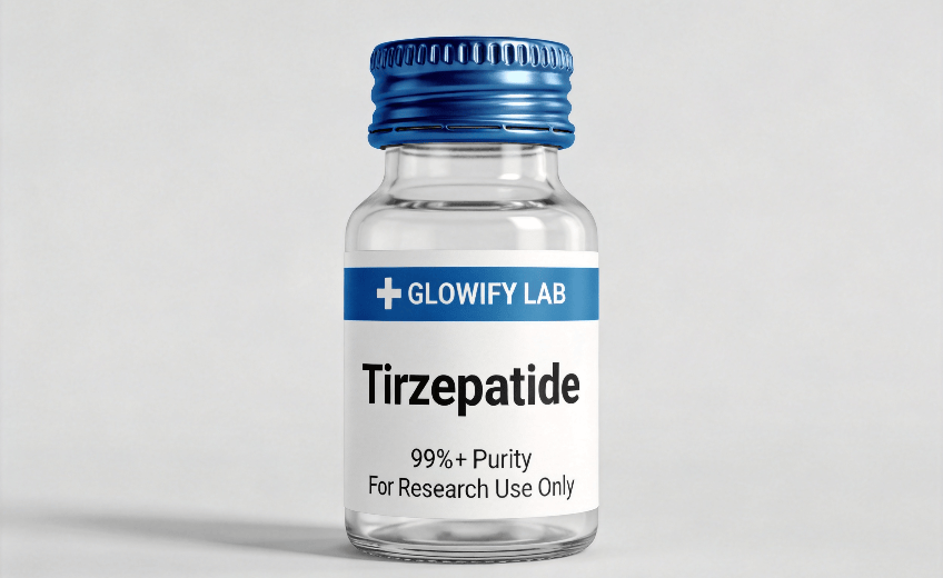 Tirzepatide research peptide vial
